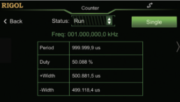 Integrierter Frequenzzähler