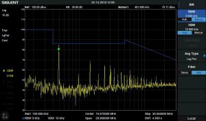 SSA3000X Plus EMC Option zur Durchführung von EMV Pre-Compliance Tests